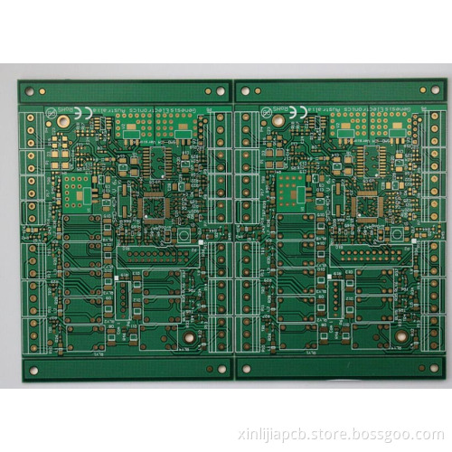 multilayer security circuit board immersion gold bare board